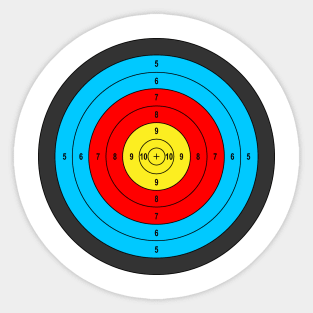 Shooting target Sticker